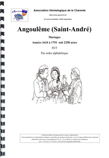 brochure Angoulême Saint-André